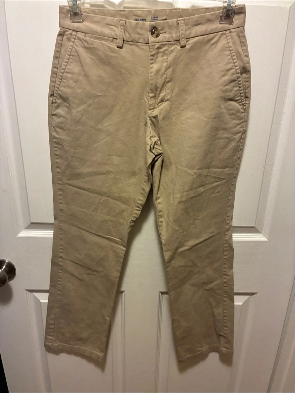 Old Navy Beige/Tan Y-Boys Straight Chino Pants size 29X30
